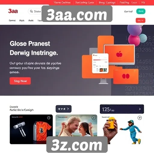 Análise do design de interface do site 3aa